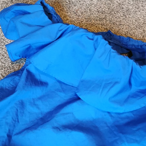 Banana Republic one shoulder ruffle dress (S) - Picture 6 of 6